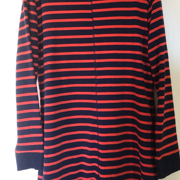 Old Navy • NWT • Red & Navy Blue Striped Sweater Dress - Picture 10 of 12
